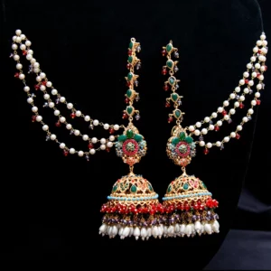 Hyderabadi Jhumki, Multi Color