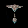 Bridal Kundan +Zarcon Stone Choker Set - Image 3
