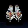 Hyderabadi Choker Set With Earrings &, Jhumar - Image 3