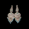 Bridal Kundan +Zarcon Stone Choker Set - Image 6