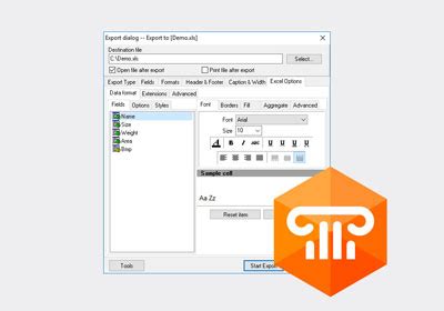 EMS Advanced Data Export