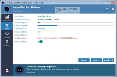 Download RogueKiller Anti Malware