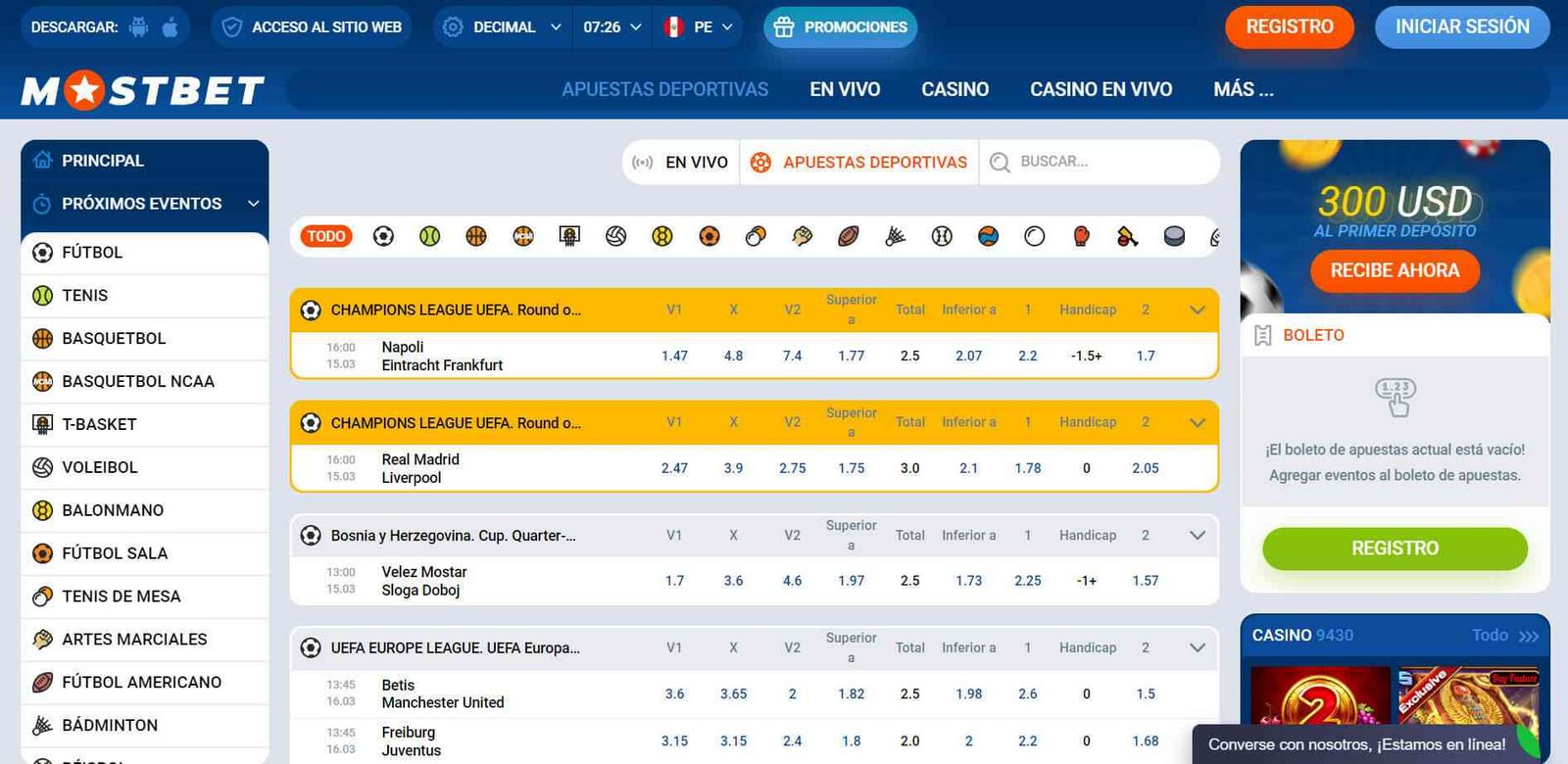 Mostbet-ga qanday qilib pul qo'yish mumkin